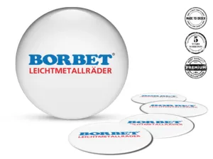 Borbet Decalcomania Marchio Cerchio Niche Quantum Racing